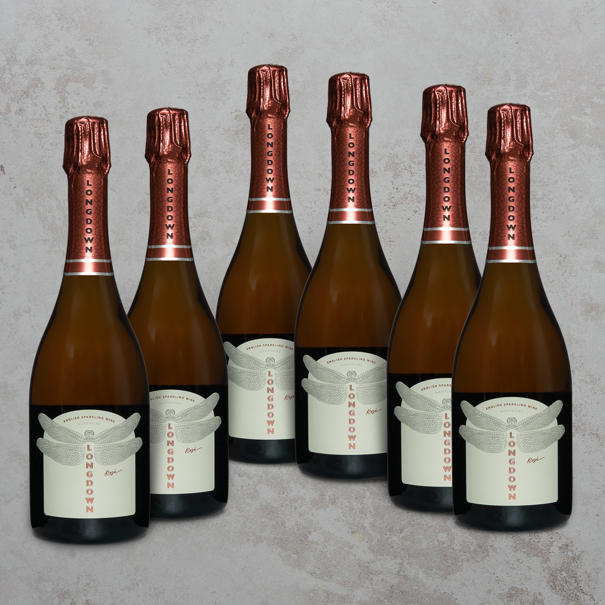 Case of Six English Sparkling 2022 (Choose White, Rosé or Mixed)